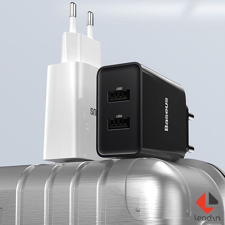 Củ sạc Baseus Speed Mini Dual U Travel Charger 2.1A 10.5W EU