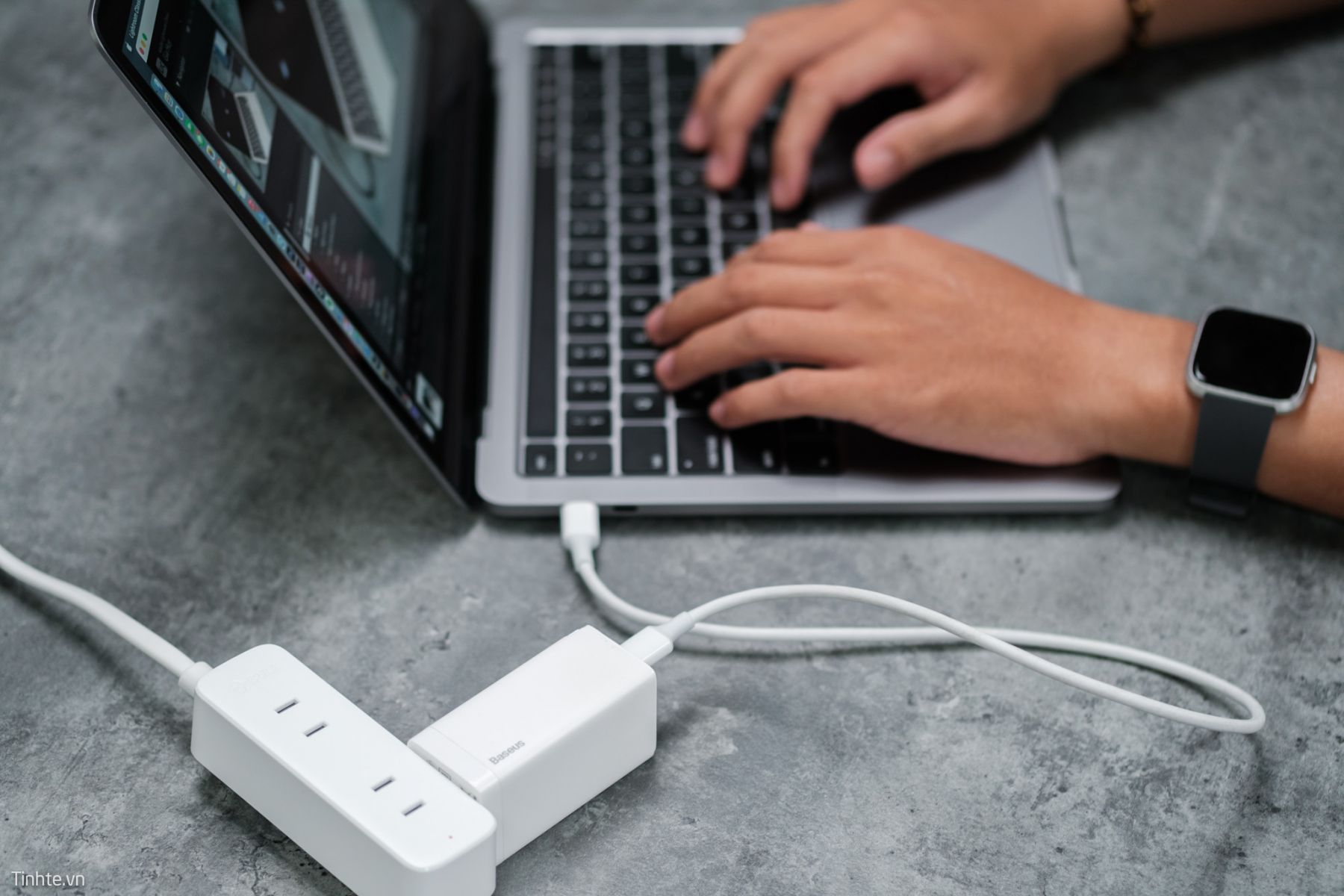 Củ sạc nhanh 65W Baseus GaN 2 Pro Quick Charger (1 USB + 2 Type C)
