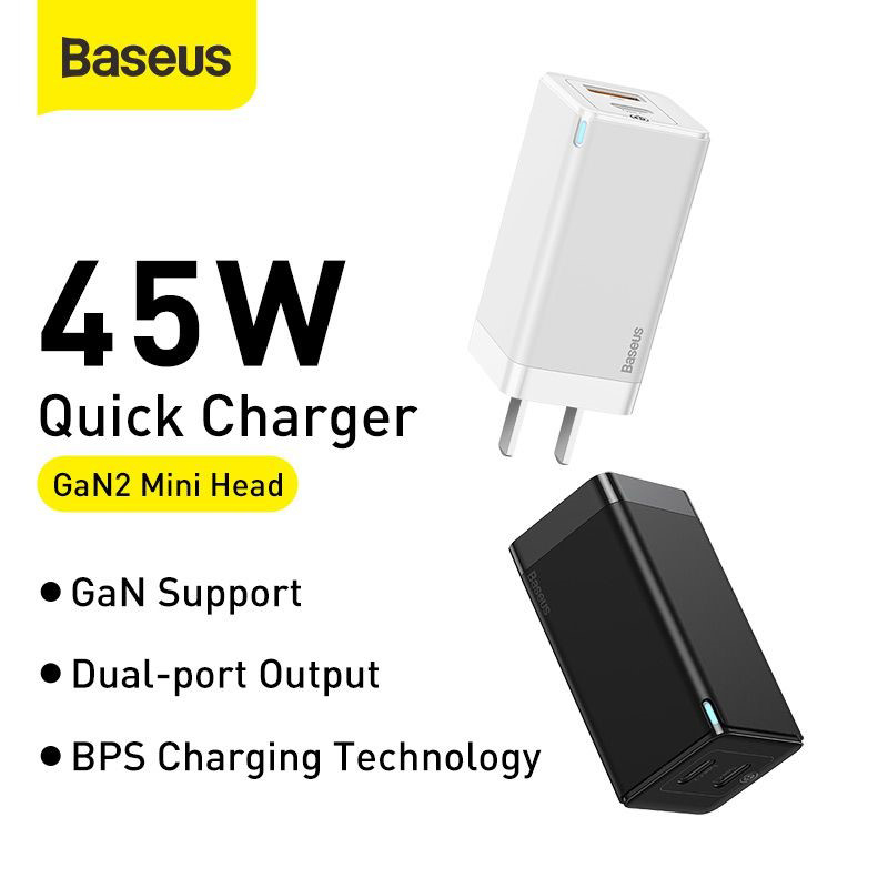 Củ sạc nhanh Baseus GaN 2 45W