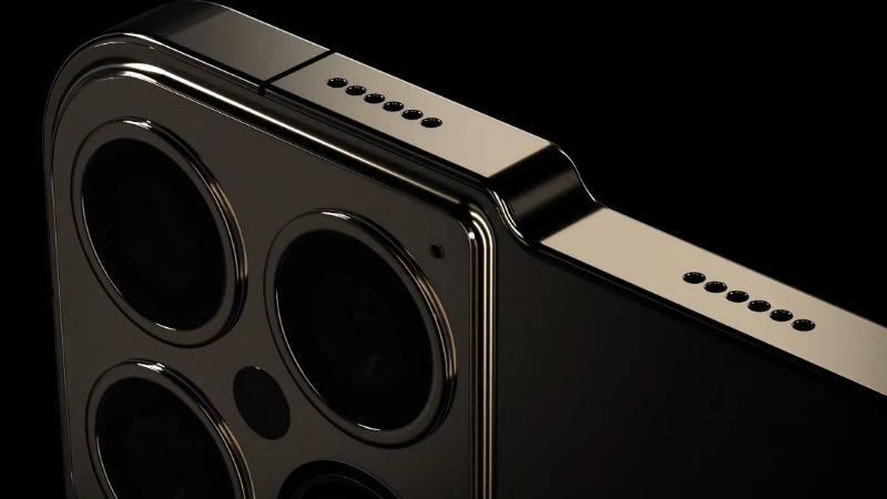Thiết kế cực dị của iPhone 13 Pro trong video concept